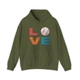 thumbnail image 1 of Baseball Player Coach Lover Hoodie Gifts Hooded Sweatshirt Pullover Shirt, 1 of 4