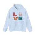 thumbnail image 1 of Baseball Player Coach Lover Hoodie Gifts Hooded Sweatshirt Pullover Shirt, 1 of 4