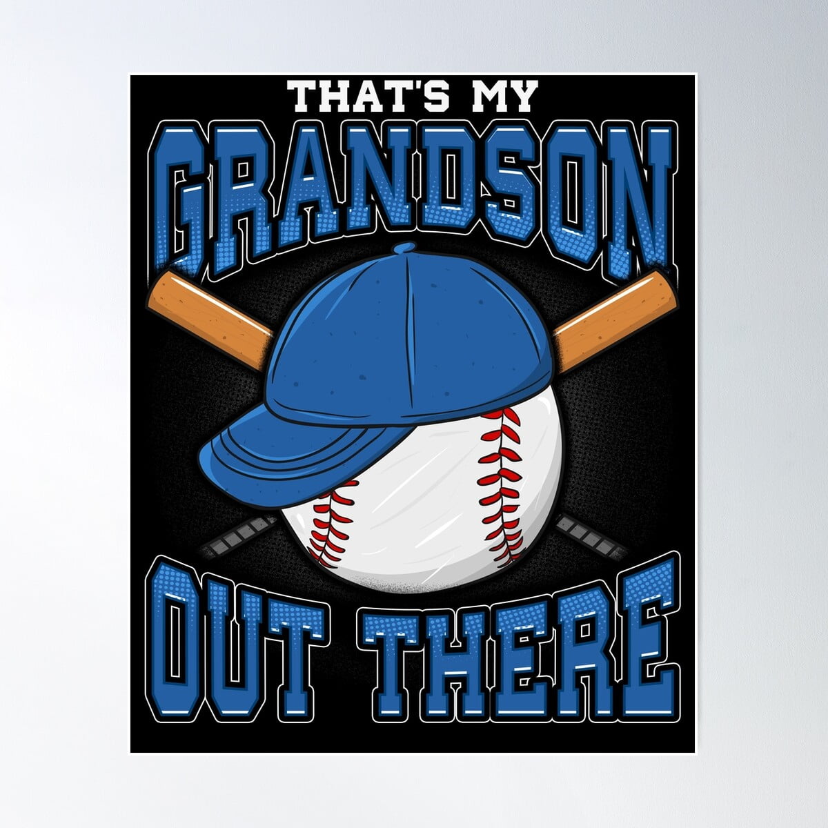 To Grandson Lion Poster - Grandma To Grandson Never Forget That I Love