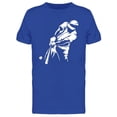 thumbnail image 1 of Baseball Player Hitting The Ball T-Shirt Men -Image by Shutterstock, Male Large, 1 of 2