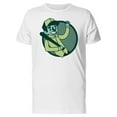 thumbnail image 1 of Baseball Player In Green Circle T-Shirt Men -Image by Shutterstock, Male Small, 1 of 2