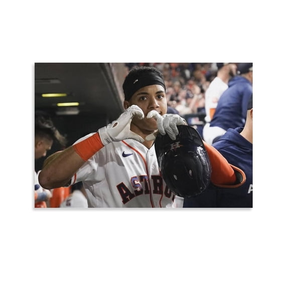 Baseball Player Jeremy Peña Poster Art Poster Canvas Painting Decor Wall Print Photo Gifts Home Modern Decorative Posters 12x18inch(30x45cm)