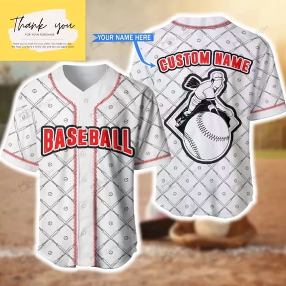 Baseball Player Personalized Baseball Jersey Shirt Custom Name Baseball Jersey S - Hot Sal