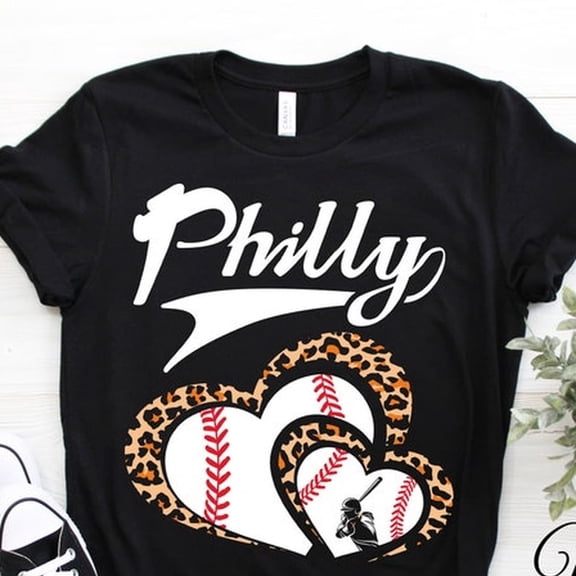 Baseball Player Philly Philadelphia City Pennsylvania T-Shirt, Gift For Game Sports Fans Coach Players, Birthday Present, For Mom Dad Shirt,