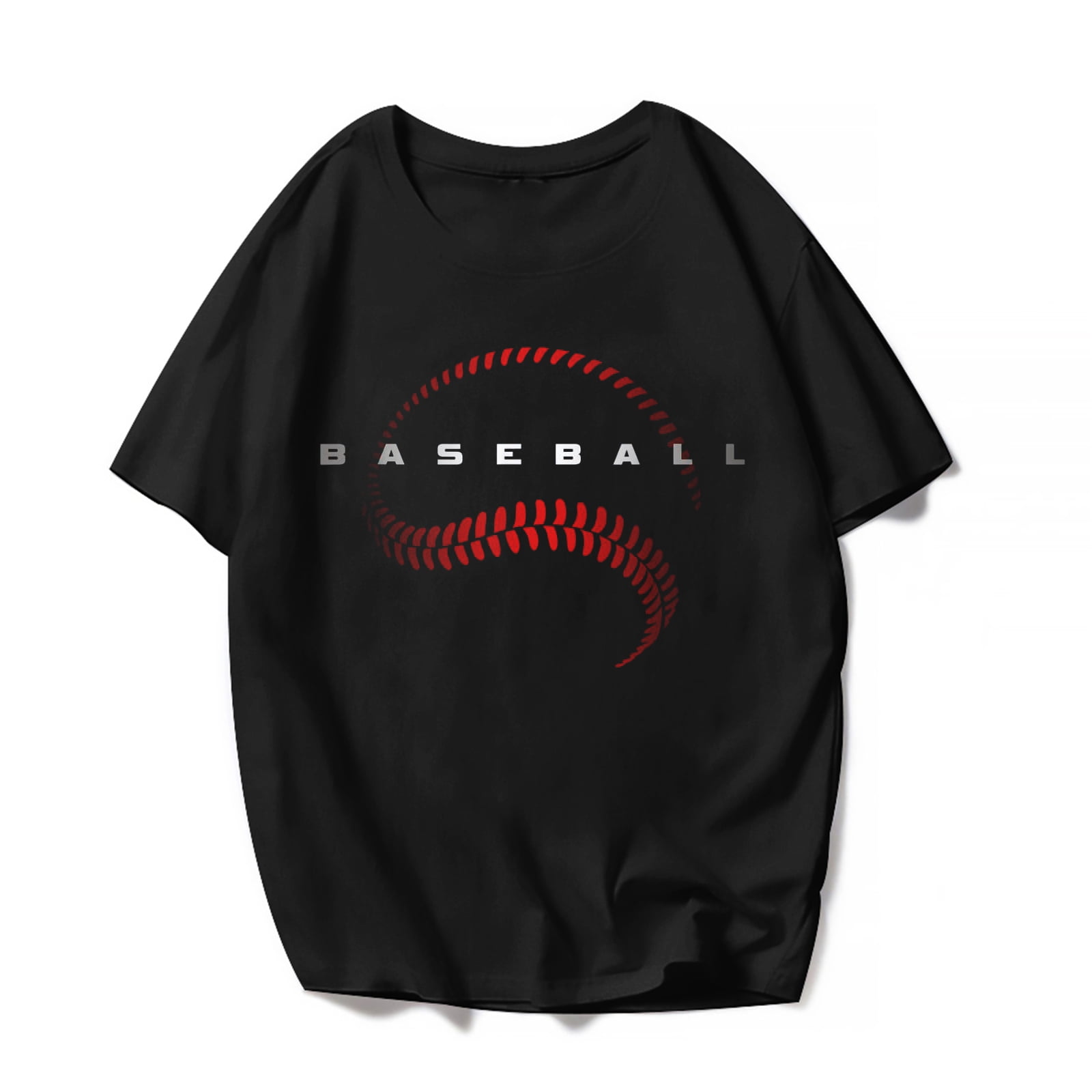 Baseball Player TShirt Men Baseball Lover Graphics Casual Short Sleeve