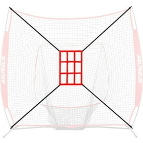 Baseball Practice Net, For Baseball Softball Pitching Batting Accuracy Training, Red - Portable Design With Easy Setup, Ideal For Youth S Home Backyard Training Sessions