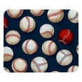 thumbnail image 1 of Baseball Printed Square Desk Mat Gaming Mouse Pad with Non-Slip Rubber Bottom - 8.3x9.8 Inch Office and Gaming Mouse Pad, 1 of 6