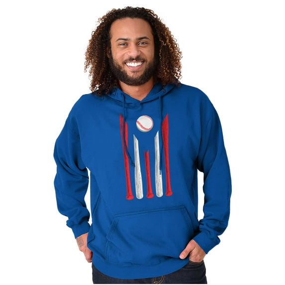 Baseball Puerto Rican Pride Se Levanta Hoodie Sweatshirt Women Men Brisco Brands S