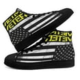 thumbnail image 1 of Vietnam Veterans High Top Canvas Shoes Sneakers Black Size 11, 1 of 7