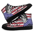thumbnail image 1 of Bass Fishing America High Top Canvas Shoes Sneakers Black Size 13, 1 of 7