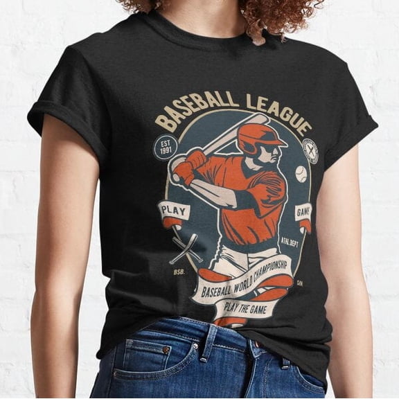 Baseball Quotes For Shirts Baseball League World Champ Classic T-shirt