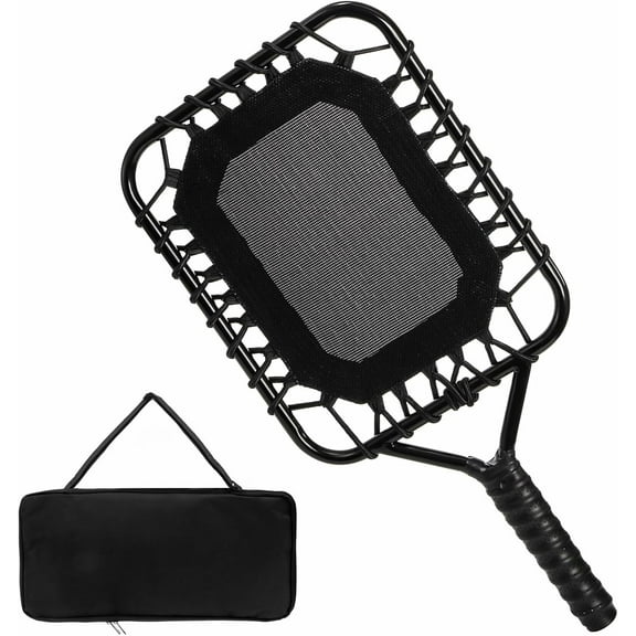 Baseball Racket for Fly Ball, Fungo Racket Bat with Carrying Bag, Non-Slip Softball Trainer for Coaches, Parents, Players, Baseball Practice Equipment for Grounders and Pop Flies, Line Drives