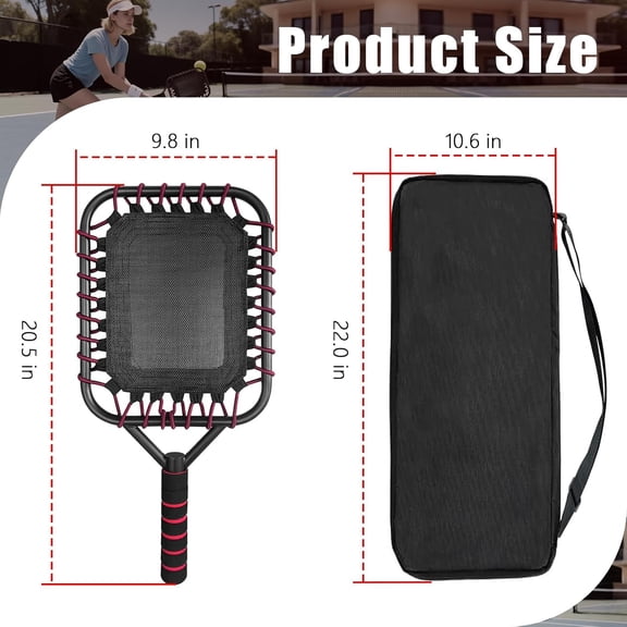 Baseball Racket for Fly Balls - Fungo Racket for Coaches and Parents for School Practices, Family Bonding Sports and Softball Organization Training