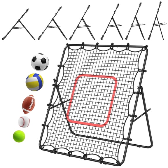 Baseball Rebounder Net 4 x 4.5ft Multi-Sport Aid