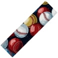 thumbnail image 1 of Baseball Rectangular Kitchen Rug, 15.7"x59", Washable, , Absorbent - Kitchen Mats, Mat, Rug, 1 of 6