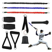 Baseball Resistance Bands for Pitchers – Pro-Grade Arm Strength & Pitching Bands | 5-Level Adjustable Resistance Bands for Baseball/Softball Training (All Ages)