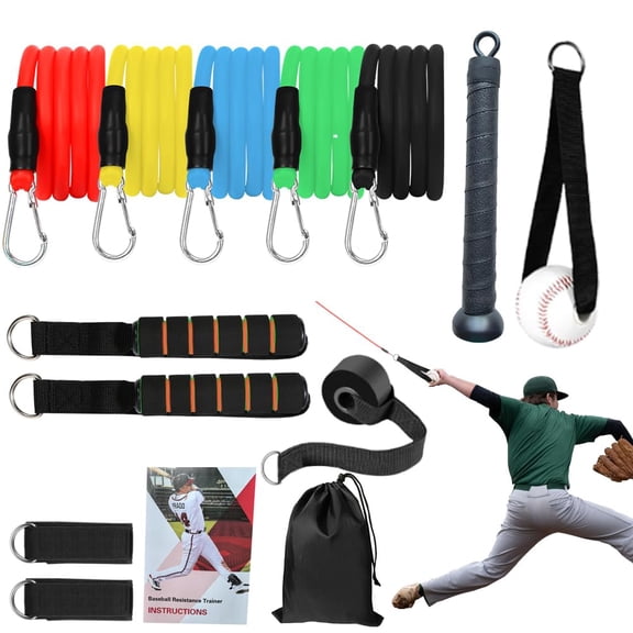 Baseball Resistance Bands for Pitchers Pro-Grade Arm Strength & Pitching Bands