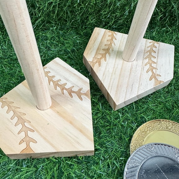 Baseball Ring Holder Personalized Engraved Softball Ring For Sports Lovers Baseball Memorial Wooden Stand