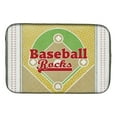 thumbnail image 1 of Baseball Rules Dish Drying Mat, 1 of 2