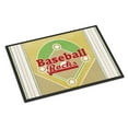 thumbnail image 1 of Baseball Rules Doormat 18x27, 1 of 4