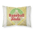 thumbnail image 1 of Baseball Rules Fabric Standard Pillowcase, 1 of 2