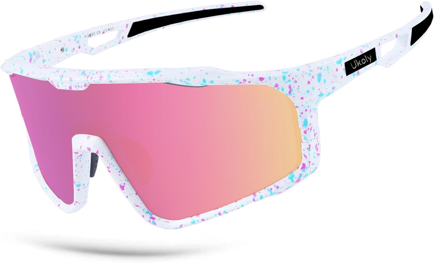 Ukoly Photochromic Sports Sunglasses - UV400 Protection, HD Lens For Cycling, Running, Baseball (Men & Women) 2 thumbnail image