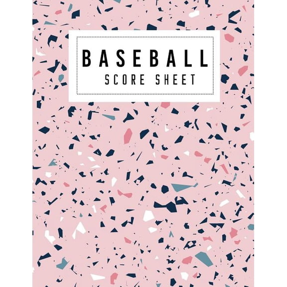 Baseball Score Sheet: This baseball scorecard record the hits, runs, and various plays of both the home and visiting teams. 70 Pages Basebal