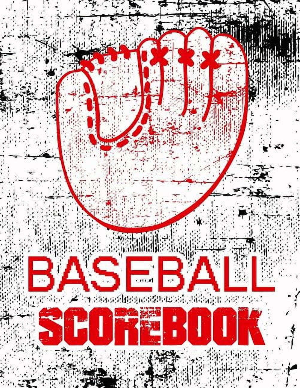 SOCUTE PLANNERS- Baseball Scorebook: Baseball Scorecard 100 Pages Baseball Score Sheet, Baseball Scorekeeper Book, Baseball Scorecard (Paperback)