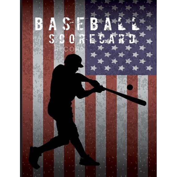 Baseball Scorecard Record: Score Sheet, Scorekeeper Book, Scorecard Sheets Games Perfect Record Keeping Book for Baseball Teams (Paperback)