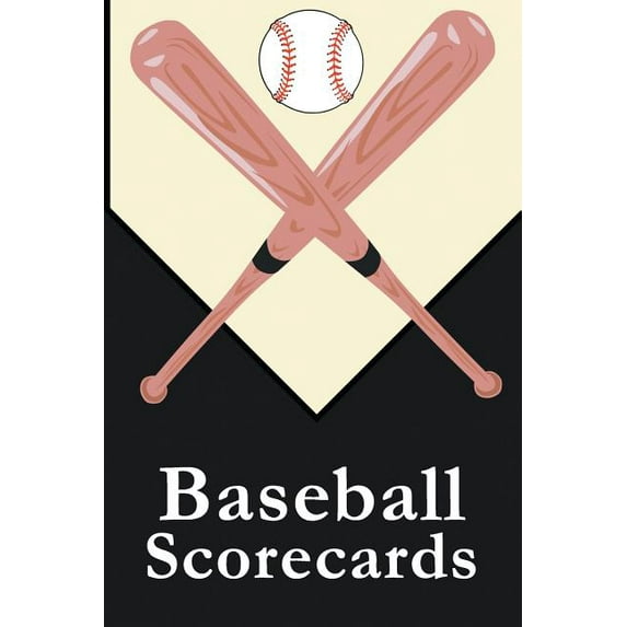 Baseball Scorecards: The Ultimate Baseball and Softball Statistician Record Keeping Scorebook; 95 Pages of Score Sheets (6" x 9") (Paperback)