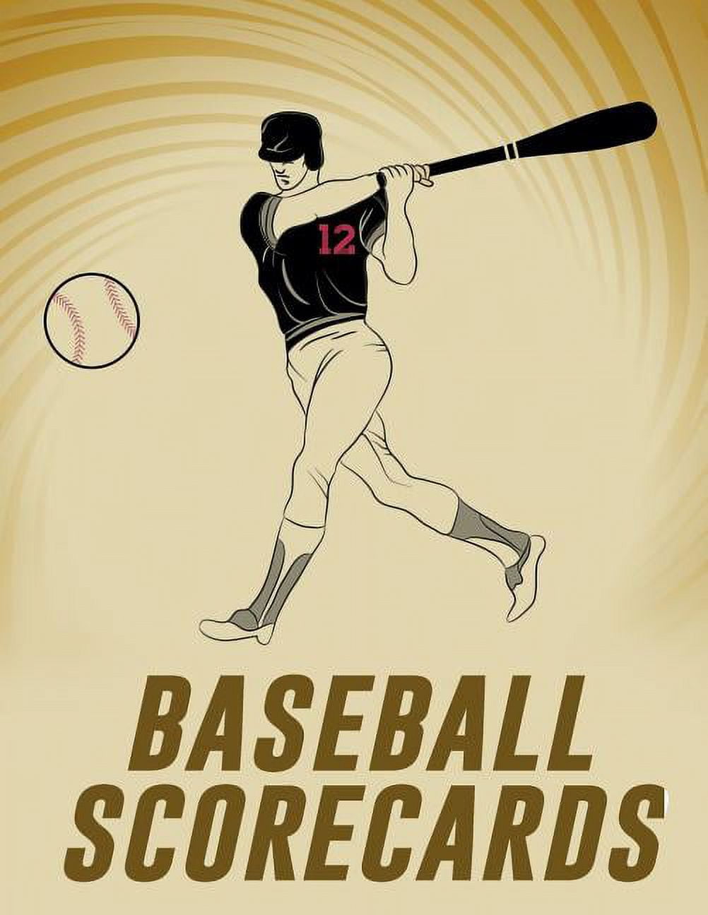 Baseball Scorecards The Ultimate Baseball and Softball Statistician Record Keeping Scorebook; 95 Pages of Score Sheets (8.5/