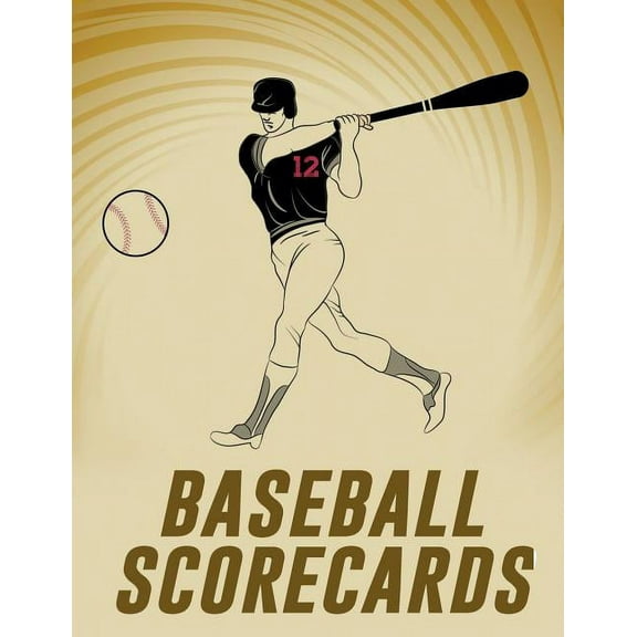 Baseball Scorecards: The Ultimate Baseball and Softball Statistician Record Keeping Scorebook; 95 Pages of Score Sheets (8.5" x 11") (Paperback)