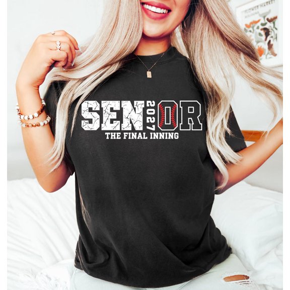 Baseball Senior The Final Inning Graduation Gift Class Of Varsity Tee Sport Top T-Shirt