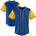 thumbnail image 1 of Baseball Short Sleeve Button Down Team Jersey Casual Button Down Shirts, 1 of 5