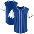 thumbnail image 1 of Baseball Short Sleeve Button Down Team Jersey Casual Button Down Shirts, 1 of 5