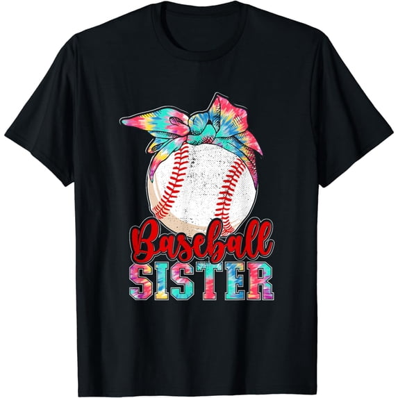 Baseball Sister Funny Sporty Humor T-Shirt