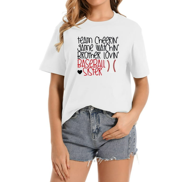 Baseball Sister Tshirt Baseball Sister Tshirt