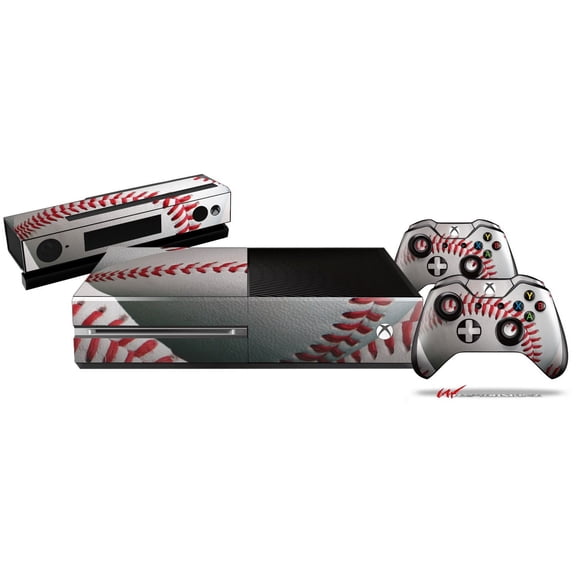 Baseball - Skin Bundle Decal Style Skin fits XBOX One Console Original, Kinect and 2 Controllers (XBOX SYSTEM NOT INCLUDED)