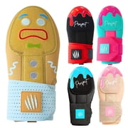 Baseball Sliding Mitt - Youth and Adult Sizes - Drippy Accessory Gingerbread Man, Ice Cream, Miami Color, Christian Cross, Left & Right Hands, Hand and Wrist Protection Gingerbread Man, Youth