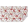 thumbnail image 1 of Baseball Snacks Pattern Rectangle Tablecloth 60"x102",Waterproof Polyester Rectangle Table Cloth, Wipeable Spillproof Polyester Tablecloth for Dining, Camping, Indoor and Outdoor, 1 of 6