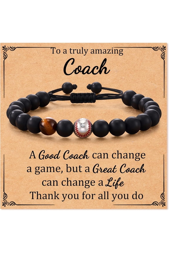 Baseball/Soccer/Basketball/Hockey/Golf/Football Bracelet Gifts for Boys Men