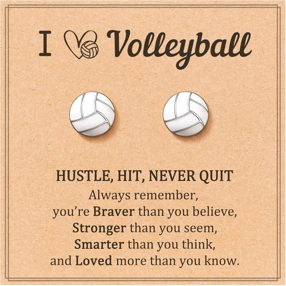Baseball Soccer Volleyball Earrings Gifts for Women