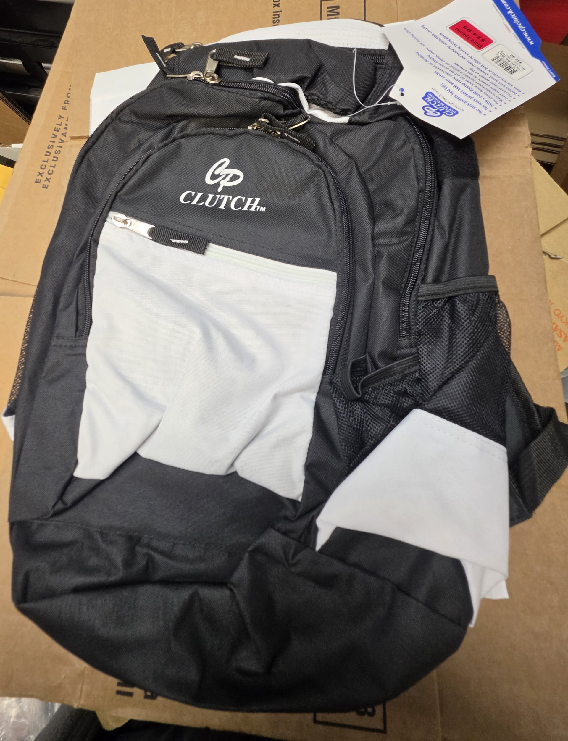 Baseball & Softball Bat Pack Black/White CP0160 BK-WHT