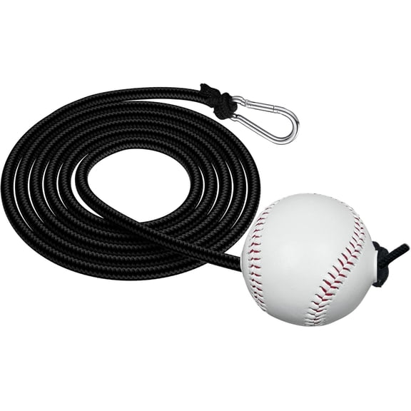 Baseball and Softball Batting Swing Trainer, Enhance Hitting Skills with Baseball Hitting Rope and Toss for Easy Drills Hand-Eye Coordination, and Boost Bat Speed for All Skill Levels