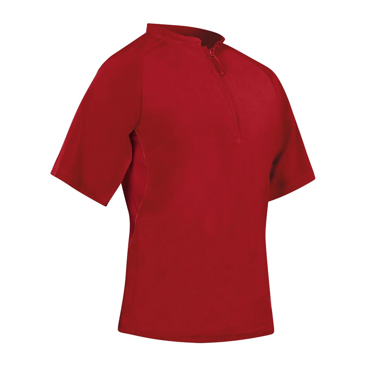 Baseball/Softball Cage Jacket, Adult Small, Scarlet