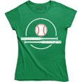 thumbnail image 1 of Baseball Softball Heavy Hitter Women Sports Outdoor Game Team T-Shirt, 1 of 4