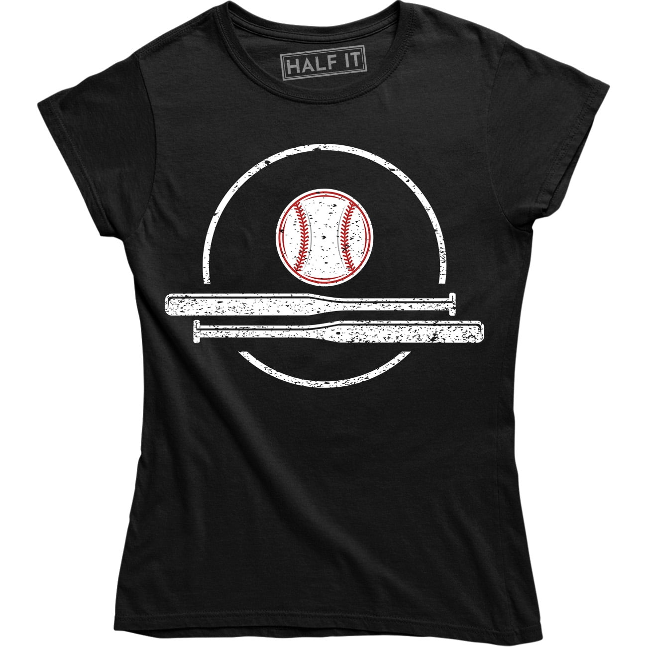 Baseball Softball Heavy Hitter Women Sports Outdoor Game Team TShirt
