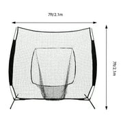 Baseball Softball Hitting Pitching Net Baseball Backstop Practice Net for Pitching Batting Catching Indoor Outdoor with CarryBag