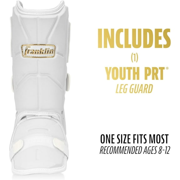 Baseball + Softball Leg Guard - Series Adult and Youth Shin + Foot Shield for Batting - Protective - One Size