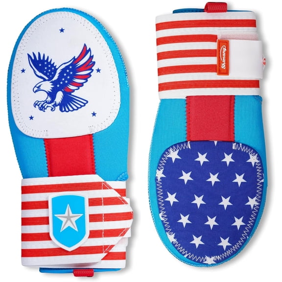 Baseball/Softball Sliding Mitt - Adjustable Wrist & Hand Protection - Youth & Adult Sizes - Double-Sided Printing
